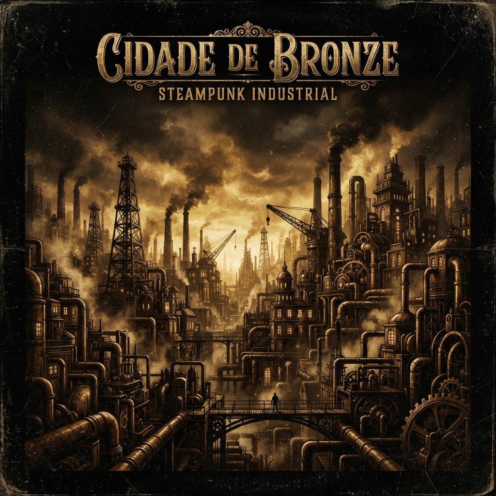 Capa do álbum Cidade de Bronze